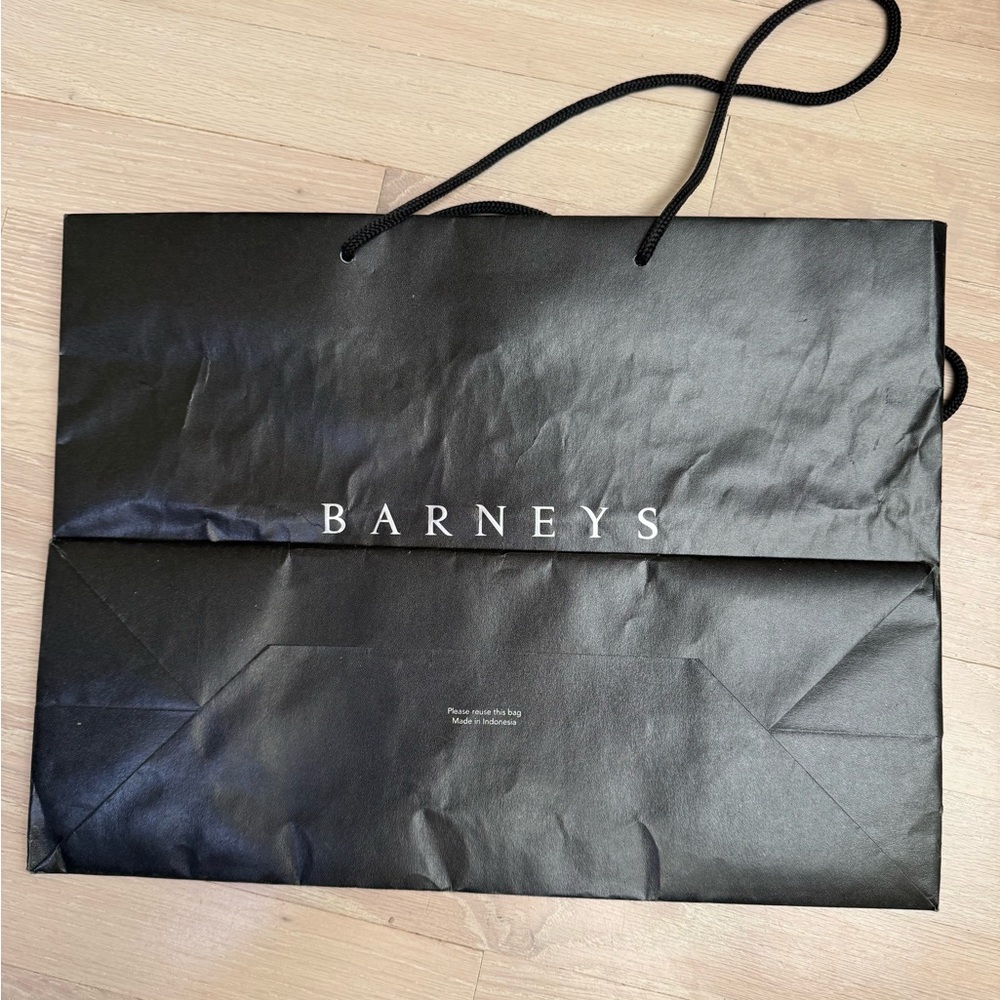 Barneys New York Elegant Black Tote